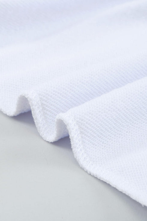 Solid Drop Shoulder Sweatshirt