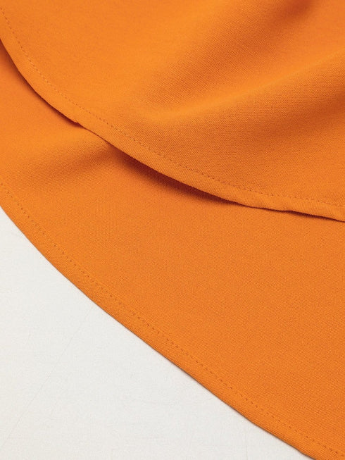 Solid Halter Neck Open Back Sleeveless Dress