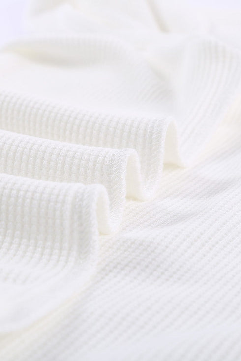 Solid Round Neck Sleeveless Top Vest