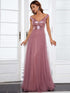 Sophisticated Off-Shoulder Sequin Evening Gown
