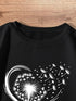 Stylish Black Dandelion Print Winter Sweatshirt with Retro Vibes