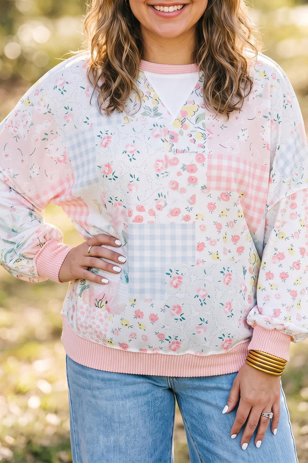 Stylish Plus Size Women's Long Sleeve Tops - Comfortable Everyday Wear in Trendy Colors for a Flattering Fit