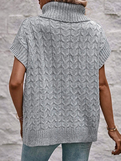 Stylish Textured Women's Sweater with Loose Fit