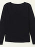 Stylish V-Neck Women's Sweatshirt - Casual Loose Fit Long Sleeve Pullover