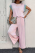two piece loose pants set
