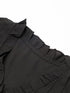 Sweet Black Ruffle Sleeve V Neck Mini Shift Dress