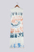 Tie Dye Print Sling Sleeveless Dress