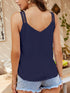 Tops V Neck Sleeveless Camisole Casual Tank Top