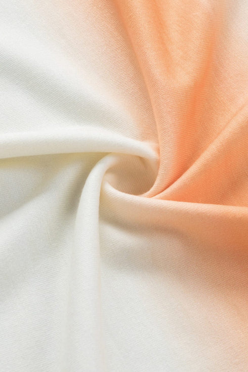 Turtle Print V-Neck Short Sleeve T-Shirt - Drop Shoulder - Closed - Bracelet