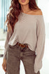 Turtleneck Solid Pullover Long Sleeve Sweater