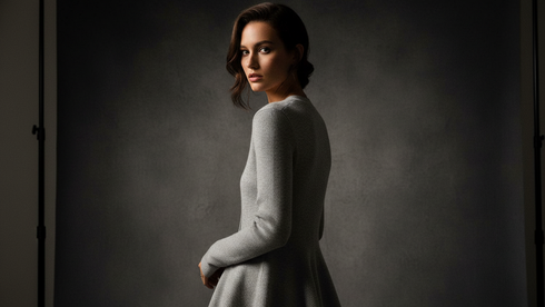 V-Neck Ribbed Peplum Button-Down Cardigan Sweater | MsDressly