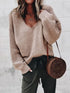 womens-sweaters-v-neck-long-sleeve-solid-loose-knit-sweater