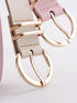 Versatile PU Leather Belt with Prong Buckle and D-ring