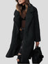 Women's Coats Long Sleeve Lapel Plush Long Coat