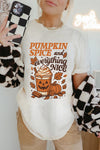 Women's Cozy White Thanksgiving Graphic Tee - Casual Fit for Fall Celebrations and Holiday Gatherings