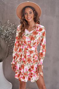 casual-print-knee-long-sleeve-tunic-dresses