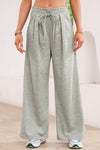 Cozy Women's Soft Fabric Drawstring Sweatpants - Relaxed Fit for Casual Everyday Comfort and Style
