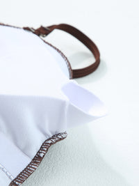 coffee-ribbed-drawstring-sides-cutout-one-piece-swimsuit