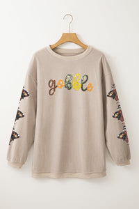 thanksgiving graphic sweatshirt