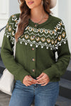 Chic Women's Cozy Knit Western Cardigans for Layering - Trendy Colors & Flattering Fits for Effortless Style