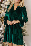 Elegant Women's Evergreen Maxi Dress - Flowy, Comfortable Fit for Casual & Formal Events, Versatile for Year-Round Wear