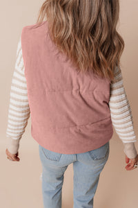 corduroy vest jacket