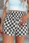 Chic Women's High-Waisted Checkered Shorts for Summer - Trendy, Comfortable Style in Fashionable Patterns