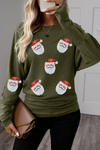 Women's Festive Christmas Graphic Long Sleeve Tee - Cozy Fit, Cheerful Design for Holiday Celebrations and Winter Style