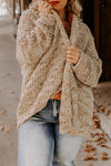 Plus Size Women's Cozy Heathered Green Knit Cardigan - Open Front for Effortless Layering and Stylish Comfort