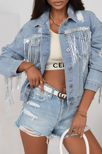 sky-blue-sequin-embellished-fringe-distressed-denim-jacket