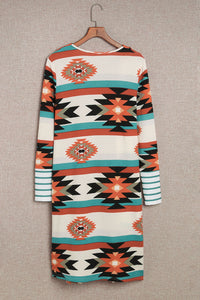womens-coats-printed-stitching-lapel-long-woolen-coat