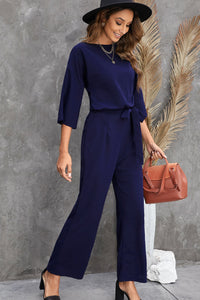 solid-high-necked-long-sleeved-casual-jumpsuit