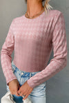 Trendy Women's Pink Casual Top - Comfortable Fit & Stylish Design for Effortless Everyday Outfits