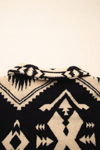 western print sweatshirt
