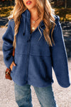 Cozy Fleece Zip-Up Hoodie Jacket for Women - Stylish Casual Layering for Everyday Comfort and Adventures