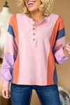 Chic Women's Long Sleeve Cotton Henley Top - Soft, Casual Fit, Ideal for Layering and Everyday Style in Versatile Colors
