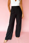 Women's High-Waisted Stretch Pants - Comfortable Casual Trousers in Trendy Colors for a Flattering Fit and All-Day Wear