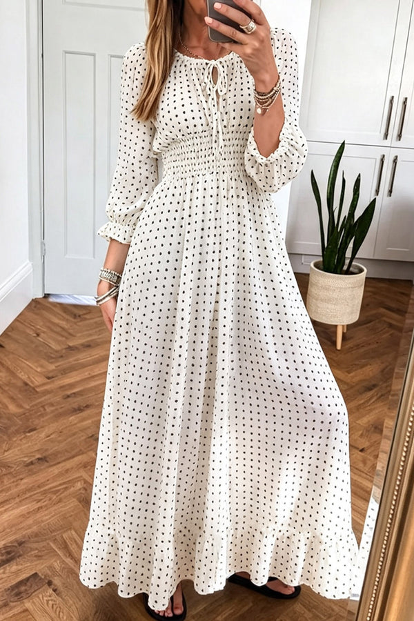 Boho Chic Floral Maxi Dress for Women - Flowy Summer Dress, Ideal for Beach Days and Special Events