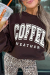 Cozy Chicory Coffee Women's Baggy Sweatshirt – Trendy Casual Style for Comfort and Everyday Wear in Soft Fabric