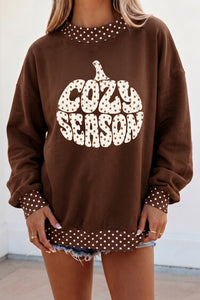 
Cozy Trendy Women's Graphic Sweatshirts in Vibrant Colors - Stylish Casual Wear for Effortless Everyday Looks