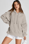 Stylish Women's Cozy Solid Hoodie in Classic Colors | Relaxed Fit for Ultimate Everyday Comfort and Chic Style
