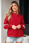 Chic Women's Oversized Cotton Blend Sweatshirt - Cozy Casual Style for Ultimate Comfort and Relaxed Fit in Soft Fabric