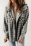 Cozy Oversized Women's Plaid Shacket Jacket - Trendy Checkered Outerwear for Stylish Fall Looks