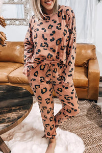 Cozy Chic Leopard Print Lounge Set