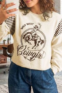 Chic Relaxed Fit Women's Long Sleeve Cotton Tops in Soft Fabric - Ideal for Casual Outings and Stylish Layering