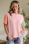 Casual Women's Soft Cotton Crew Neck T-Shirt in Trendy Colors, Ideal for Everyday Wear and Stylish Layering