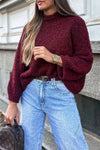 Chic Burgundy Women's Blouse - Stylish Fit, Versatile Design for Everyday Elegance and Comfort
