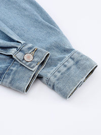 sky-blue-rivet-studded-pocketed-denim-jacket