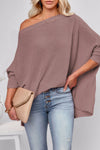 Cozy Lightweight Women's Waffle Knit Blouse in Soft Pastel Colors - Perfect for Casual Everyday Style and Comfort