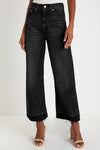 Light Wash Cropped Loose Fit Jeans for Women - Trendy Casual Denim for Effortless Everyday Style